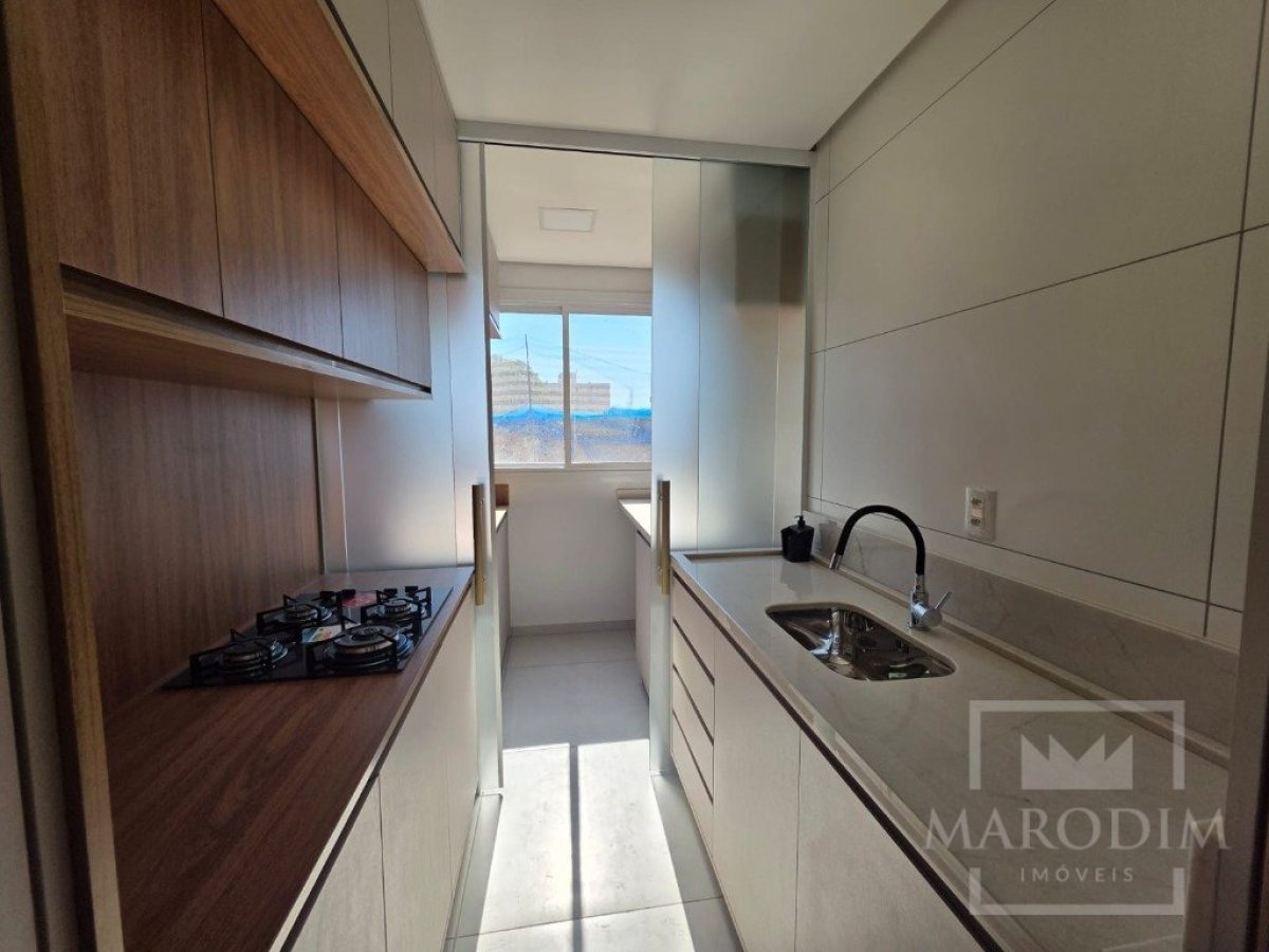 Apartamento com 67m², 2 dormitórios, Sim suíte, 1 vaga, no bairro Centro em Marau