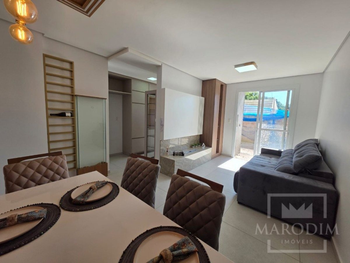 Apartamento com 67m², 2 dormitórios, Sim suíte, 1 vaga, no bairro Centro em Marau