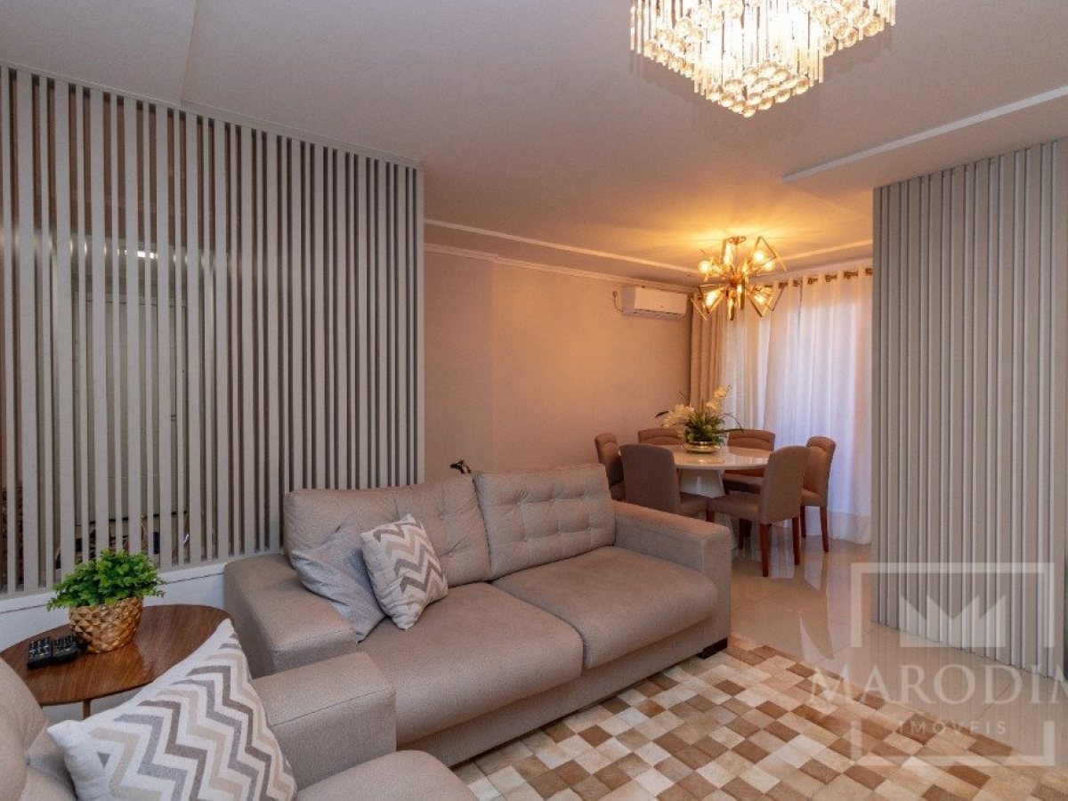 Apartamento com 123m², 3 dormitórios, Sim suíte, 1 vaga, no bairro Centro em Marau