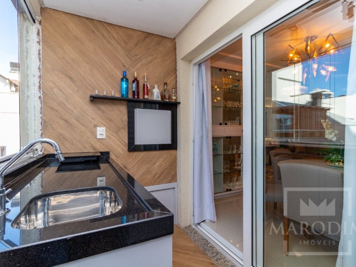 Apartamento com 123m², 3 dormitórios, Sim suíte, 1 vaga, no bairro Centro em Marau