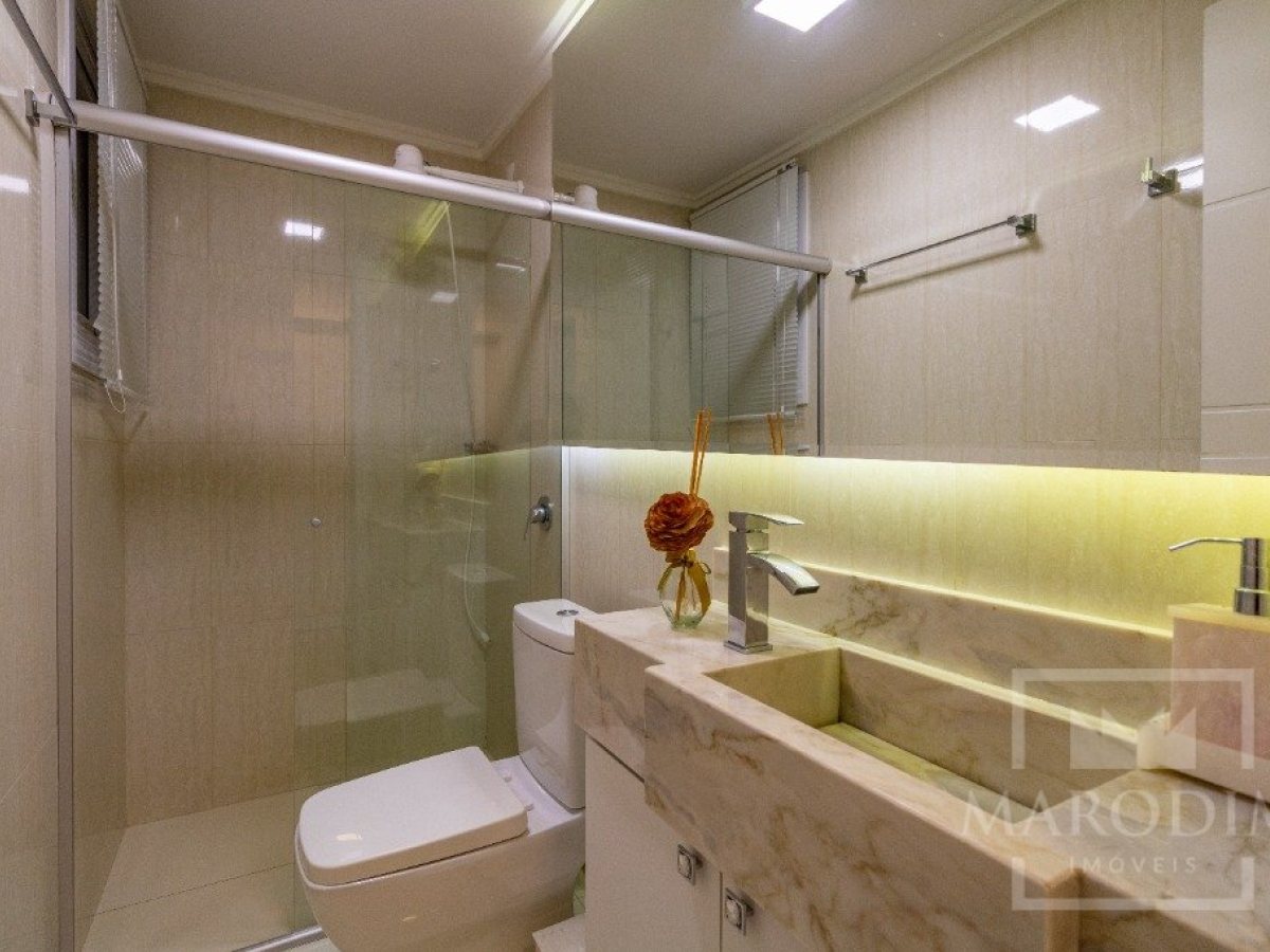 Apartamento com 123m², 3 dormitórios, Sim suíte, 1 vaga, no bairro Centro em Marau