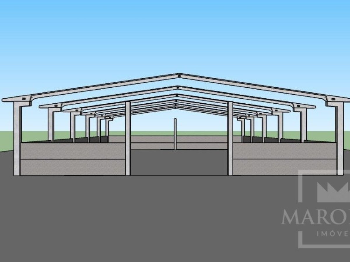 Galpão com 502m², Nao suíte, no bairro Interior em Marau