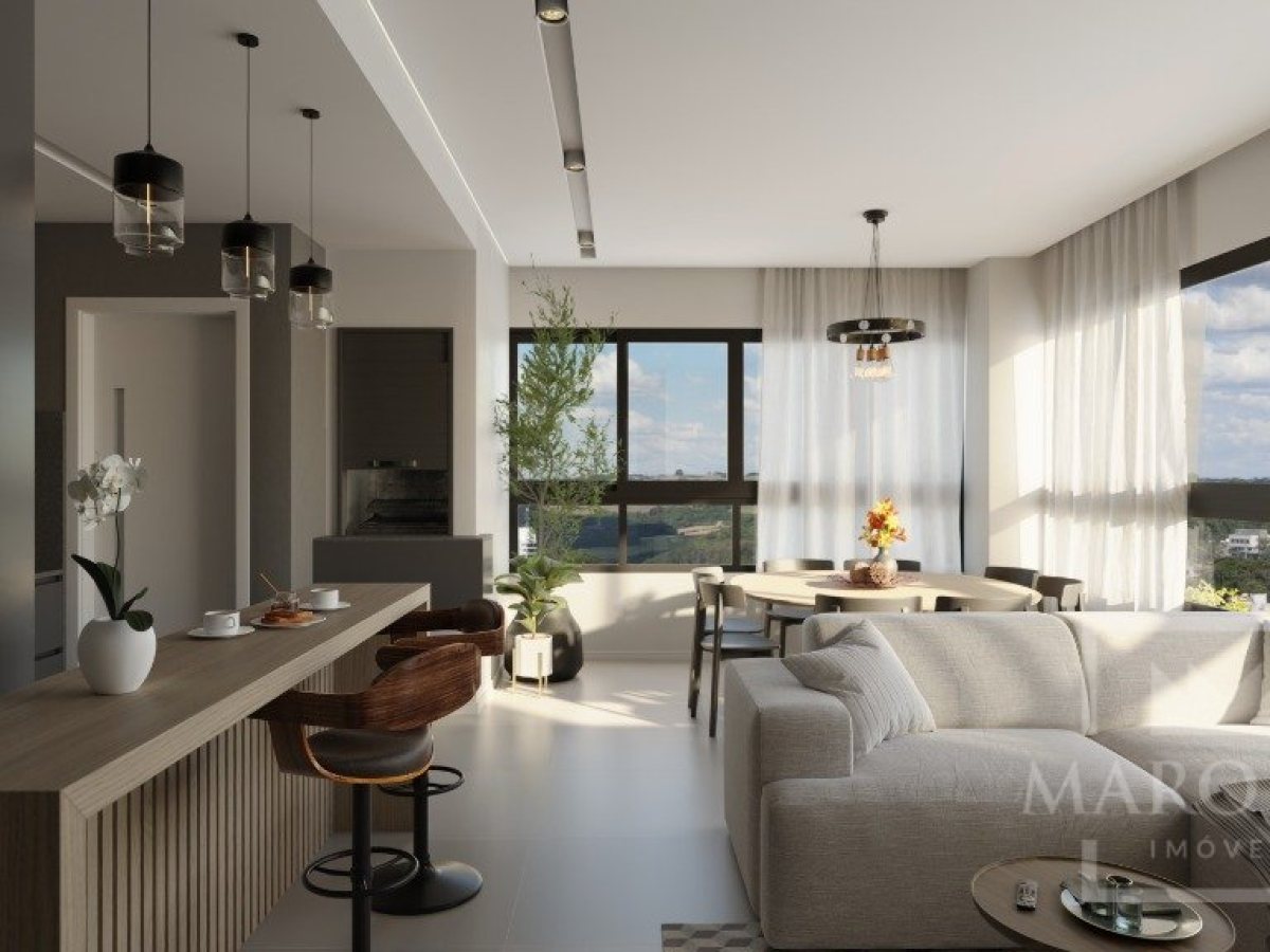 Apartamento com 126m², 3 dormitórios, Nao suíte, 1 vaga, no bairro Centro em Marau