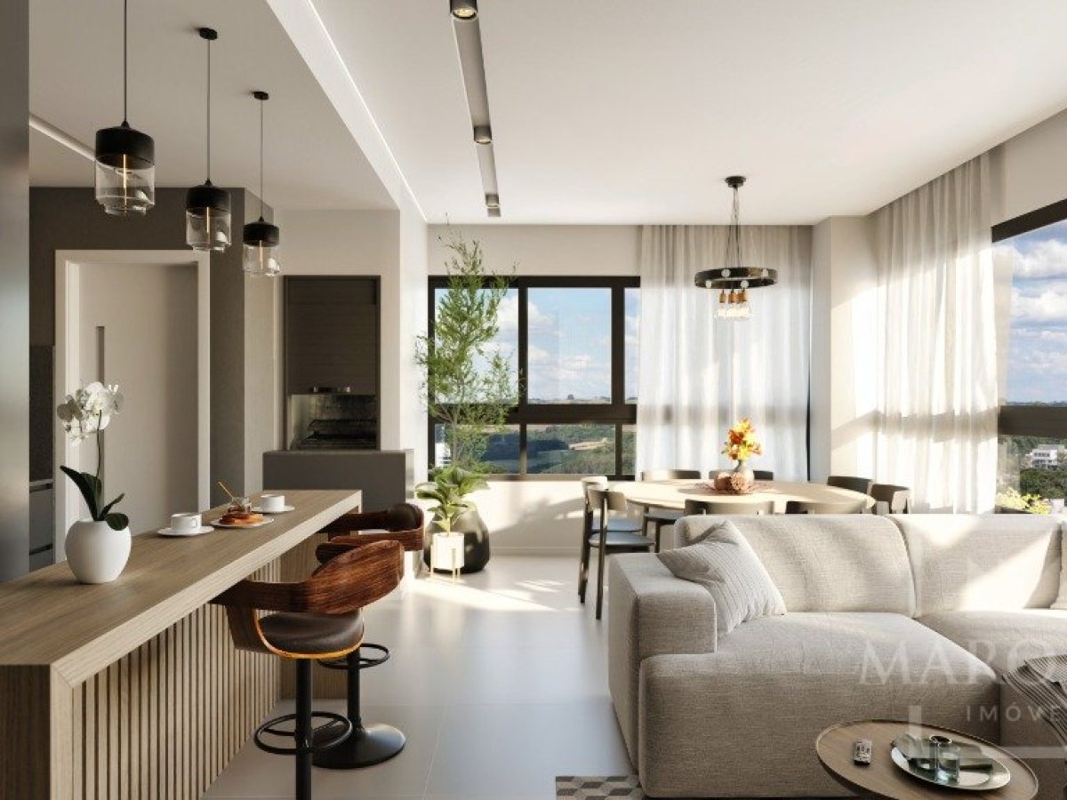 Apartamento com 126m², 3 dormitórios, Nao suíte, 1 vaga, no bairro Centro em Marau