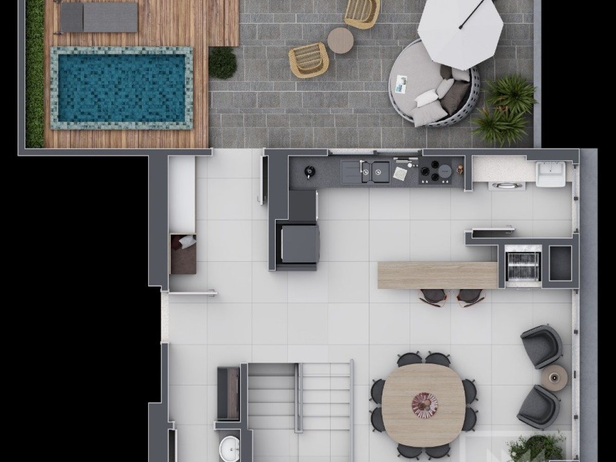 Cobertura com 194m², 2 dormitórios, Nao suíte, 1 vaga, no bairro Centro em Marau