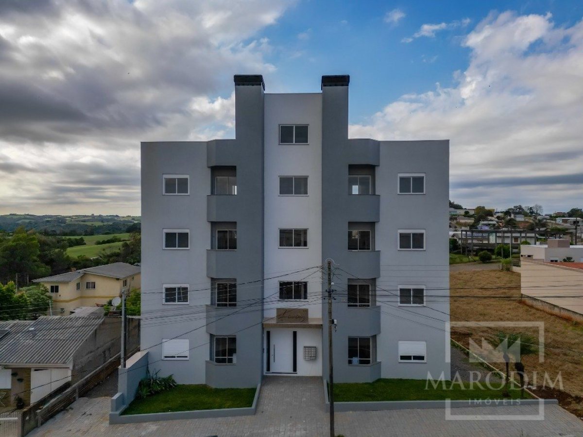 Apartamento com 52m², 2 dormitórios, Nao suíte, 1 vaga, no bairro Loteamento São Luiz em Marau