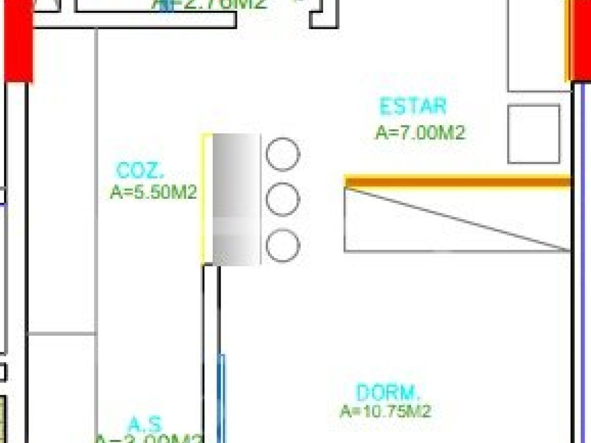 Stúdio/Kitinete com 33m², 1 dormitório, Nao suíte, 1 vaga, no bairro Centro em Marau