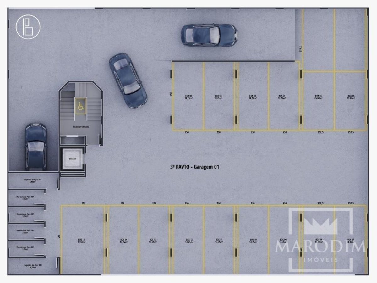 Apartamento com 185m², 3 dormitórios, Nao suíte, 1 vaga, no bairro Centro em Marau