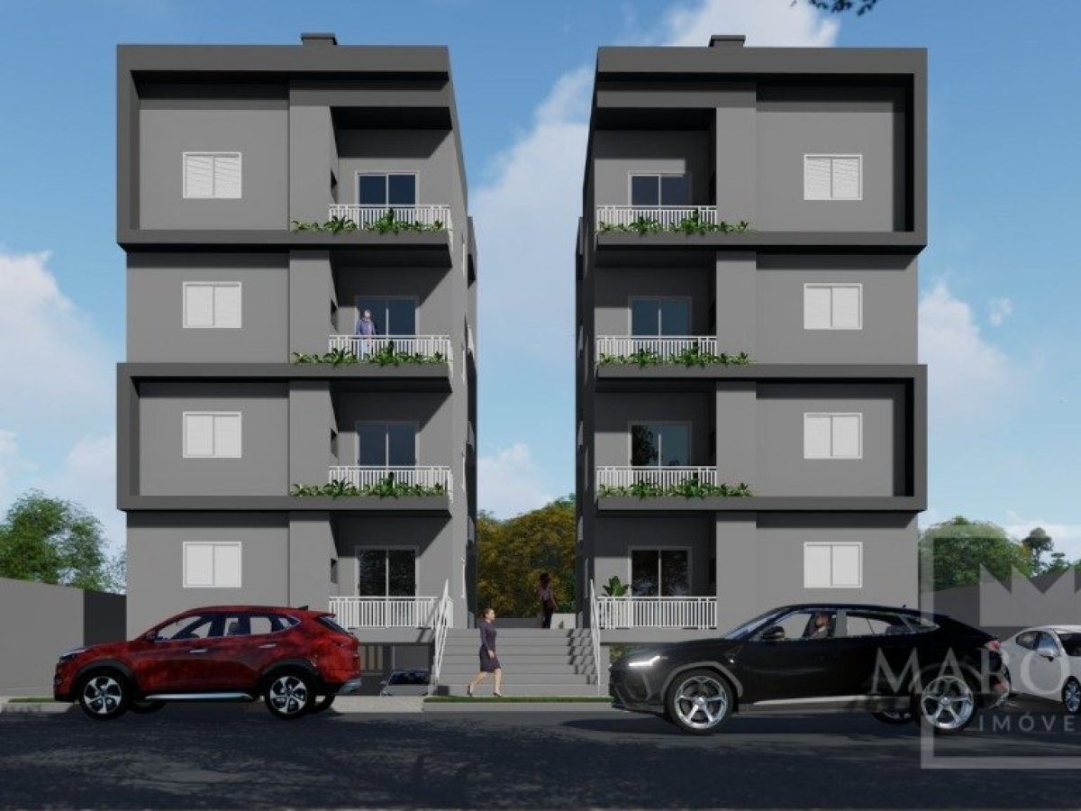 Apartamento com 55m², 2 dormitórios, Nao suíte, 1 vaga, no bairro Vivere em Marau