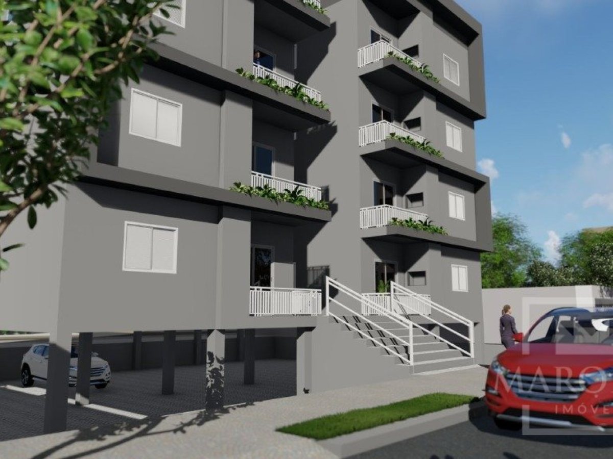 Apartamento com 55m², 2 dormitórios, Nao suíte, 1 vaga, no bairro Vivere em Marau