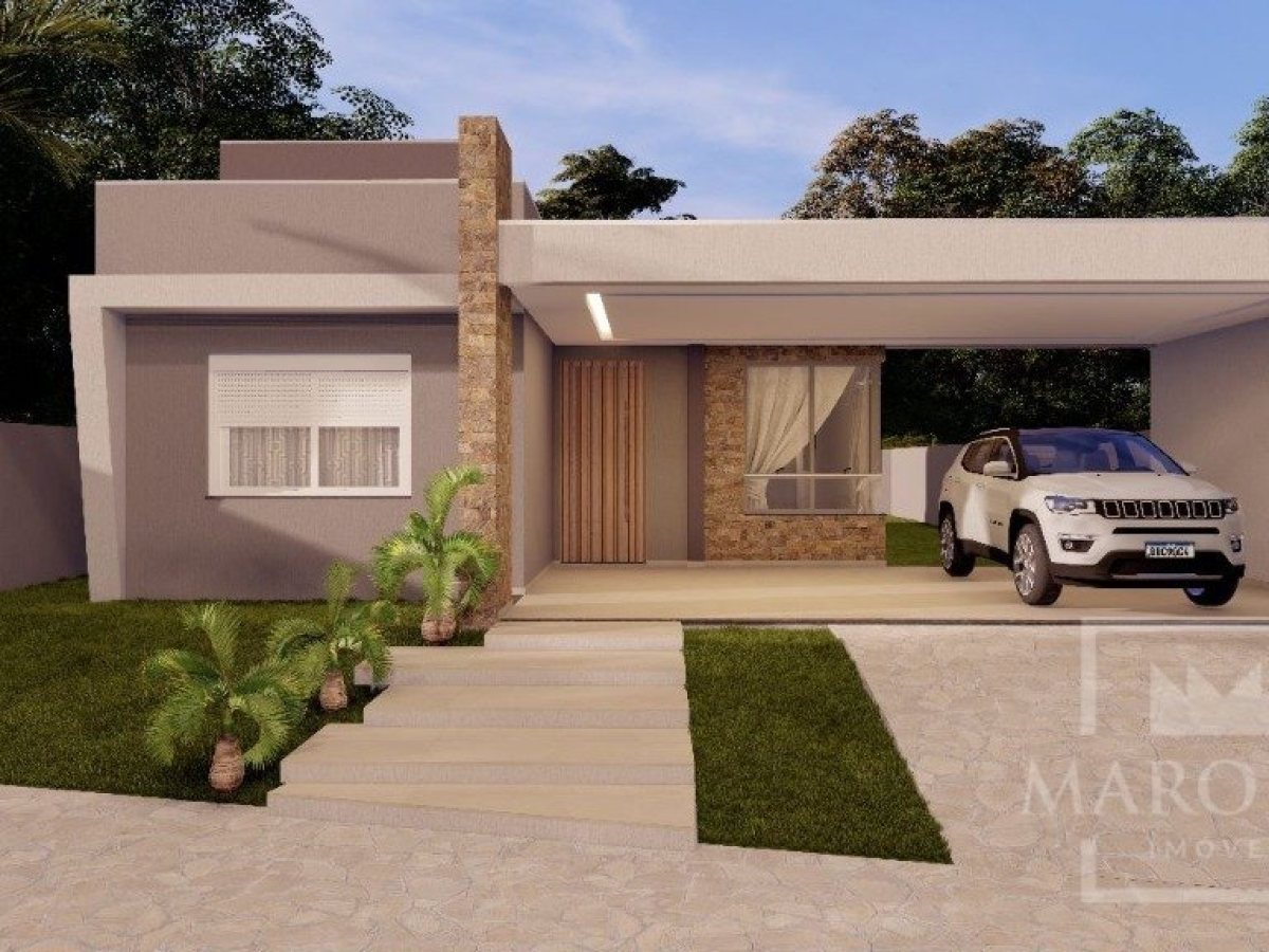 Casa com 131m², 2 dormitórios, Nao suíte, 2 vagas, no bairro Loteamento Villa Bella em Marau
