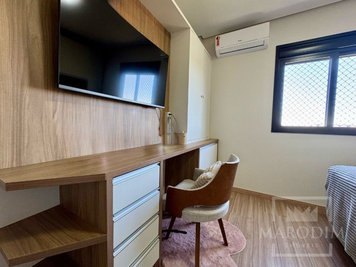 Apartamento com 79m², 2 dormitórios, Sim suíte, 2 vagas, no bairro Loteamento Santin em Marau