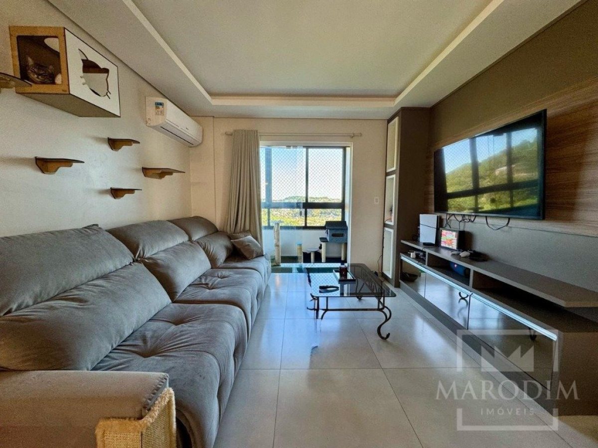 Apartamento com 79m², 2 dormitórios, Sim suíte, 2 vagas, no bairro Loteamento Santin em Marau