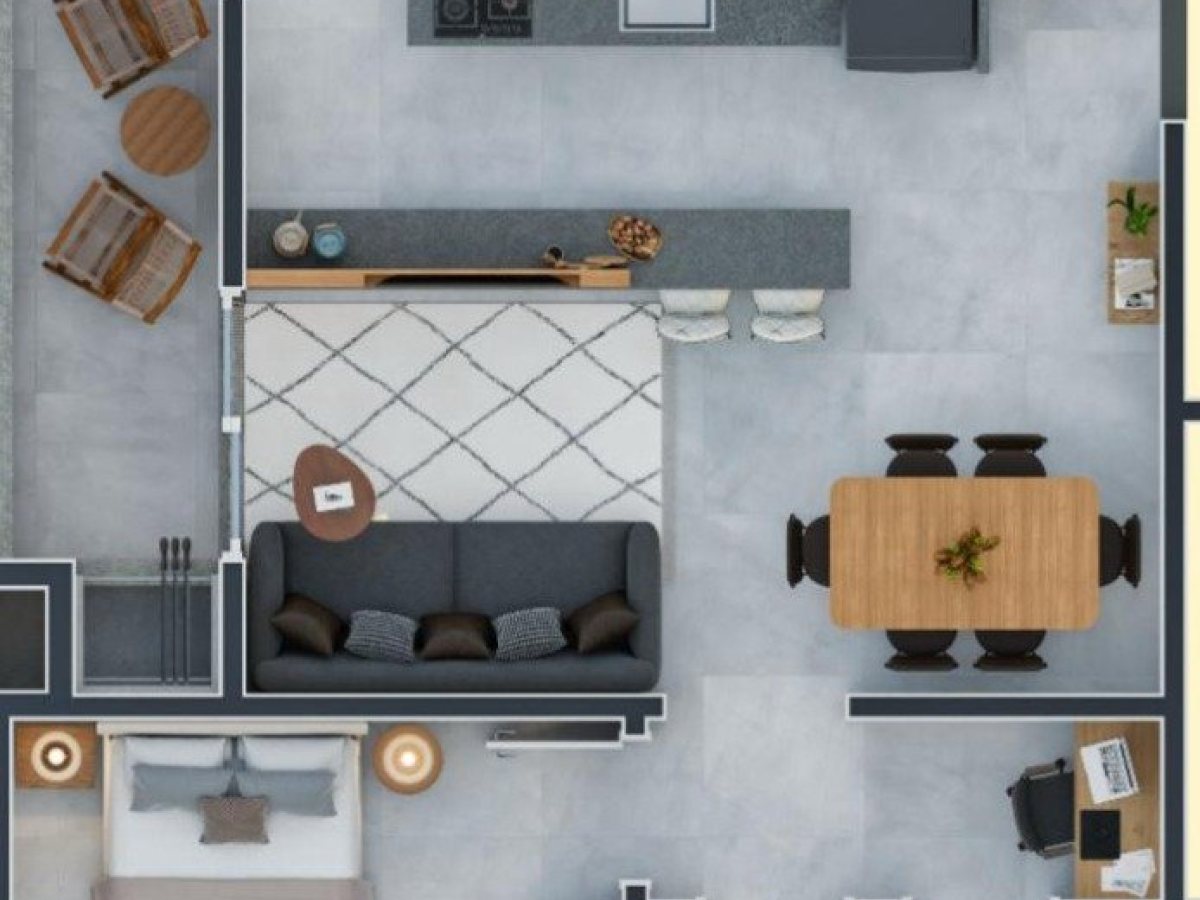 Apartamento com 72m², 2 dormitórios, Sim suíte, 1 vaga, no bairro Centro em Marau