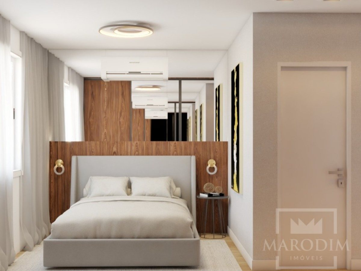 Apartamento com 76m², 2 dormitórios, Sim suíte, 2 vagas, no bairro Centro em Marau