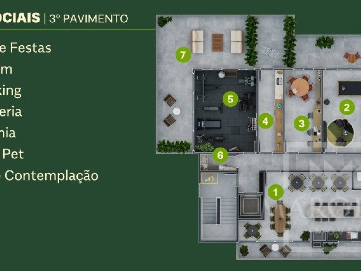 Apartamento com 31m², 1 dormitório, Nao suíte, 1 vaga, no bairro Centro em Marau