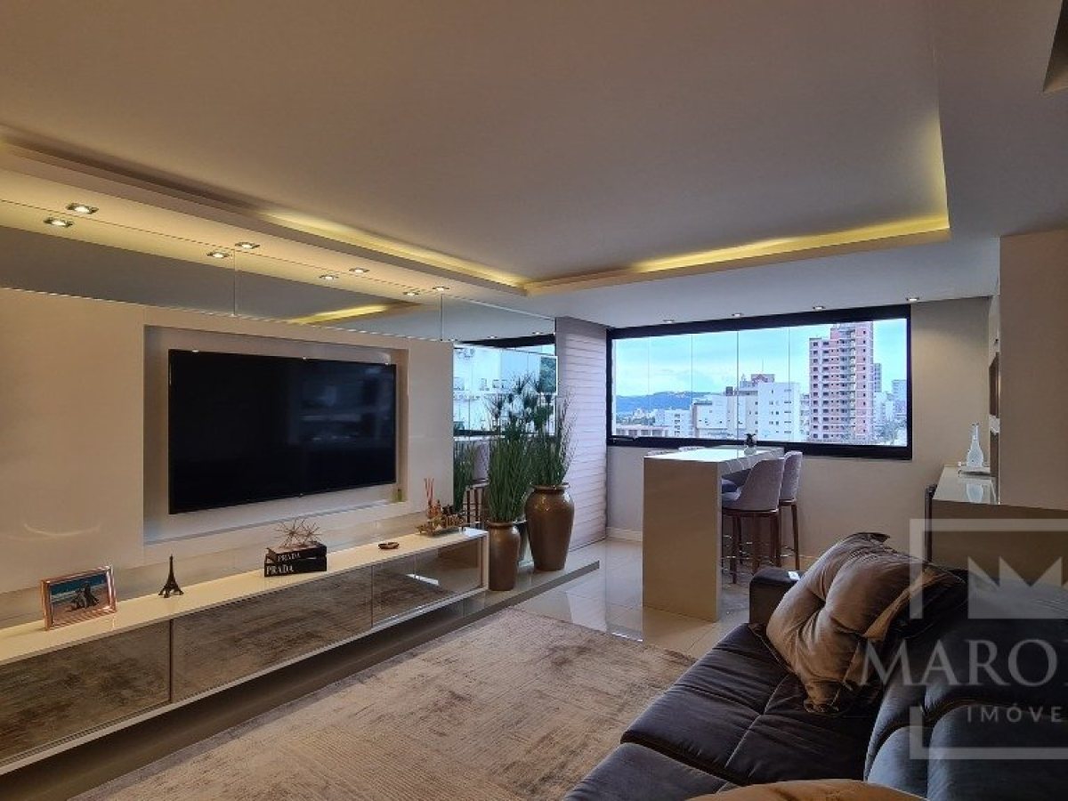 Apartamento com 119m², 2 dormitórios, Sim suíte, 2 vagas, no bairro Centro em Marau