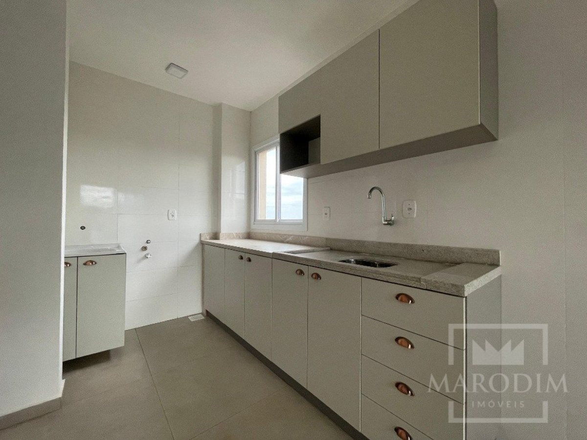 Apartamento com 53m², 2 dormitórios, Nao suíte, 1 vaga, no bairro Loteamento Busnello em Marau