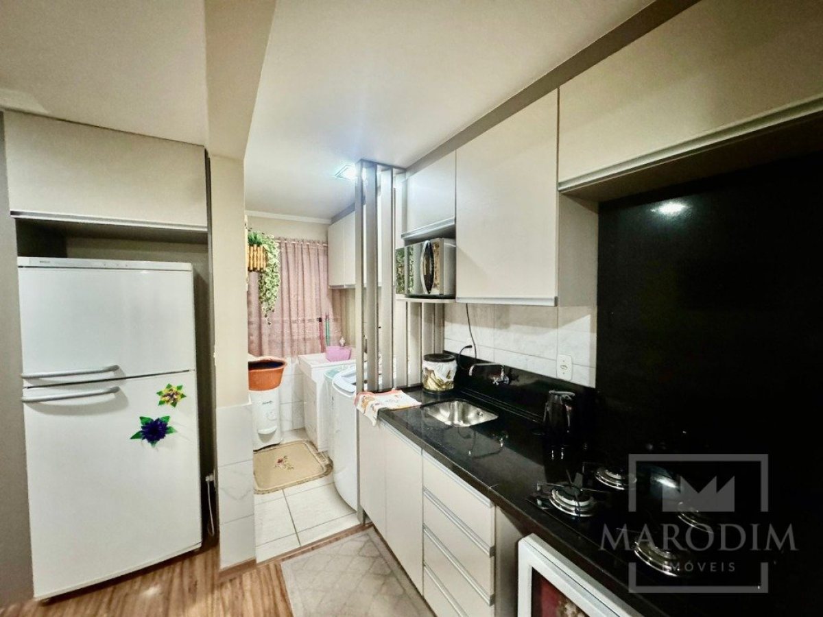 Apartamento com 55m², 2 dormitórios, Nao suíte, 1 vaga, no bairro Jardim  América em Marau