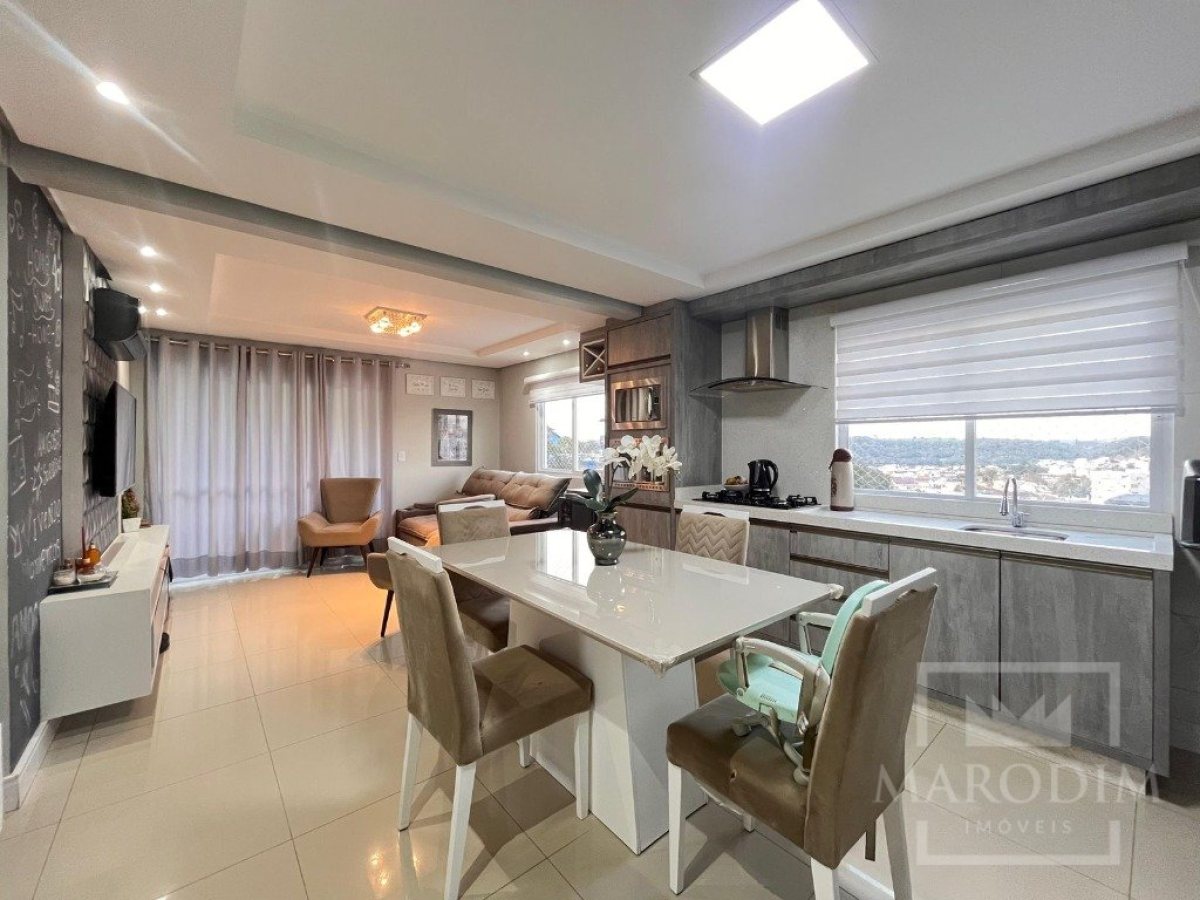 Apartamento com 72m², 2 dormitórios, Sim suíte, 1 vaga, no bairro Centro em Marau