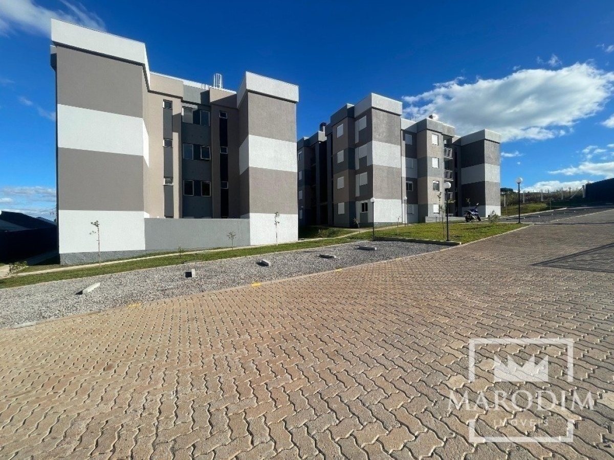 Apartamento com 54m², 2 dormitórios, Nao suíte, 1 vaga, no bairro Loteamento Santorini em Marau