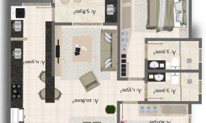 Apartamento com 76m², 2 dormitórios, Sim suíte, 2 vagas, no bairro Jardim  América em Marau