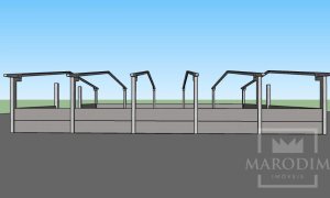 Galpão com 502m², Nao suíte, no bairro Interior em Marau
