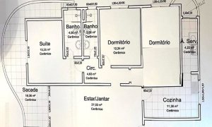 Apartamento com 158m², 3 dormitórios, Sim suíte, 2 vagas, no bairro Centro em Marau