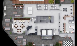 Cobertura com 259m², 3 dormitórios, Nao suíte, 2 vagas, no bairro Centro em Marau