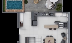 Cobertura com 194m², 2 dormitórios, Nao suíte, 1 vaga, no bairro Centro em Marau