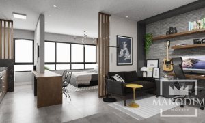 Apartamento com 67m², 2 dormitórios, Nao suíte, 1 vaga, no bairro Centro em Marau