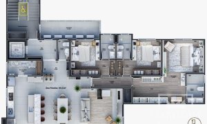 Apartamento com 185m², 3 dormitórios, Nao suíte, 1 vaga, no bairro Centro em Marau