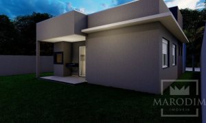 Casa com 131m², 2 dormitórios, Nao suíte, 2 vagas, no bairro Loteamento Villa Bella em Marau