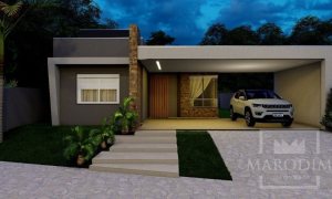Casa com 131m², 2 dormitórios, Nao suíte, 2 vagas, no bairro Loteamento Villa Bella em Marau