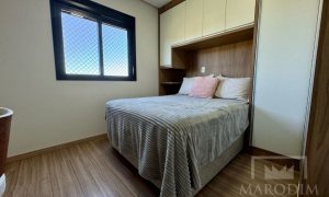Apartamento com 79m², 2 dormitórios, Sim suíte, 2 vagas, no bairro Loteamento Santin em Marau