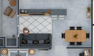 Apartamento com 72m², 2 dormitórios, Sim suíte, 1 vaga, no bairro Centro em Marau