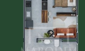 Apartamento com 34m², 1 dormitório, Nao suíte, no bairro Centro em Marau